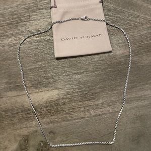 David Yurman Small Box Chain Necklace